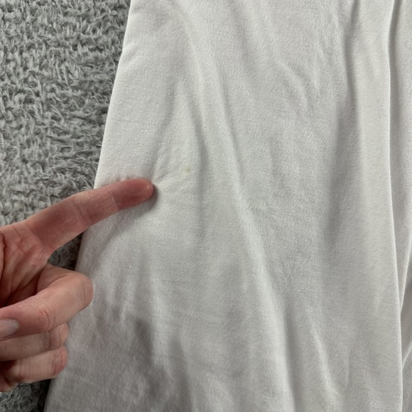 Columbia Shirt Mens 2x White Graphic Double Sided Outdoors Camp Hiking Fishing - Picture 7 of 9